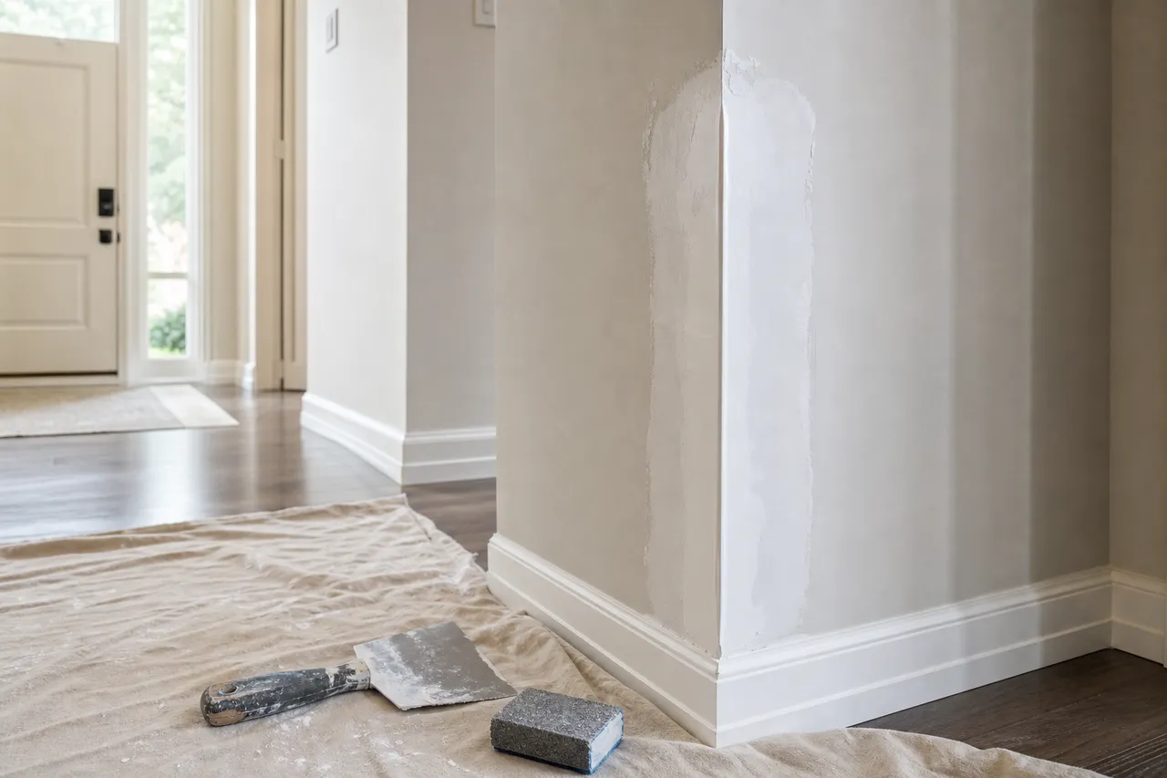Corner Bead Drywall Repair in Oakville: Dented Corners, Cracked Edges & Clean Re-Finishing