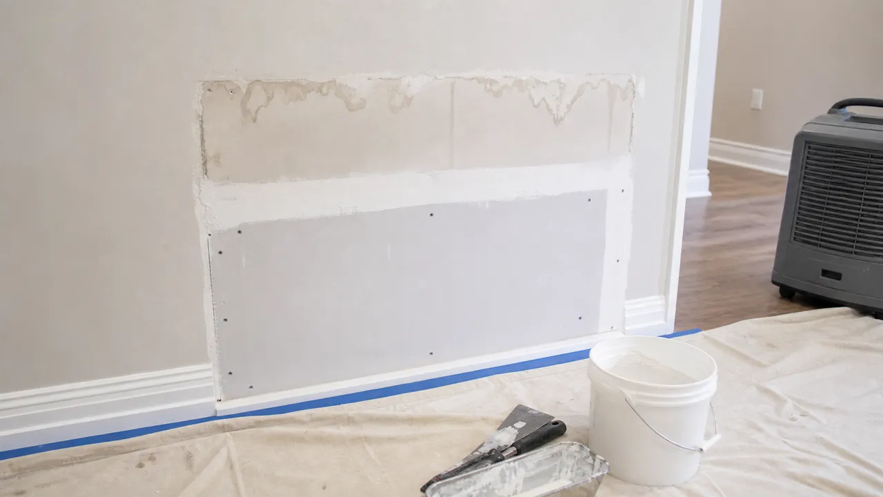 Water-Damaged Drywall Repair related guide image
