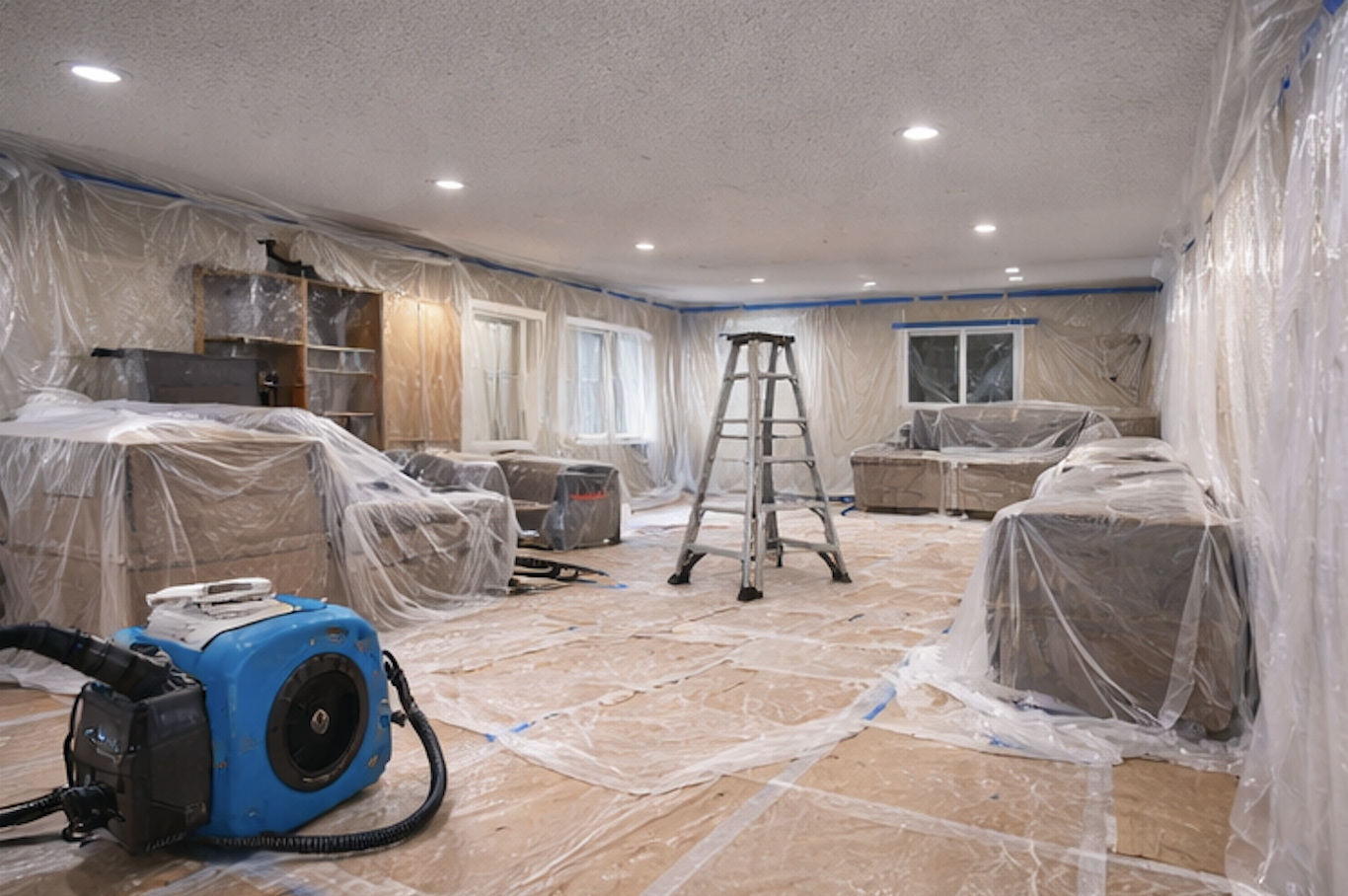 How to Prepare Your Home for Popcorn Ceiling Removal in Burlington