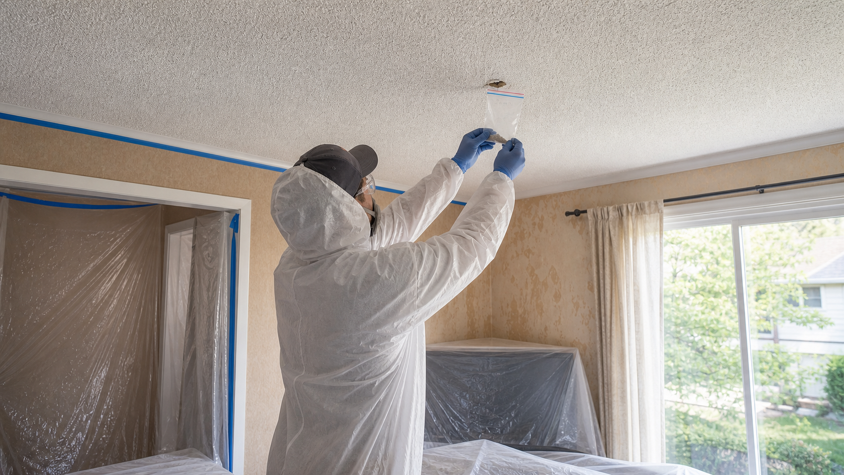 Asbestos and Popcorn Ceilings in Burlington: What to Check Before Removal