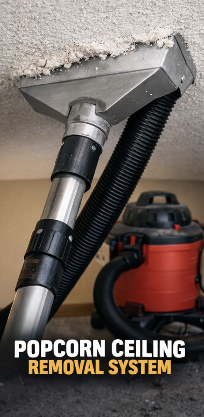 Before You Rent Popcorn Ceiling Removal Tools: What Homeowners Should Know