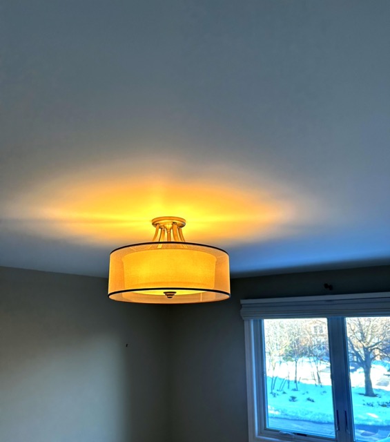 Mississauga popcorn ceiling removal project photo 9